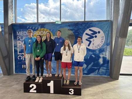 Uspešen nastop Calcitovih plavalcev na jubilejnem 50. Pokalu mesta Ljubljane (1)